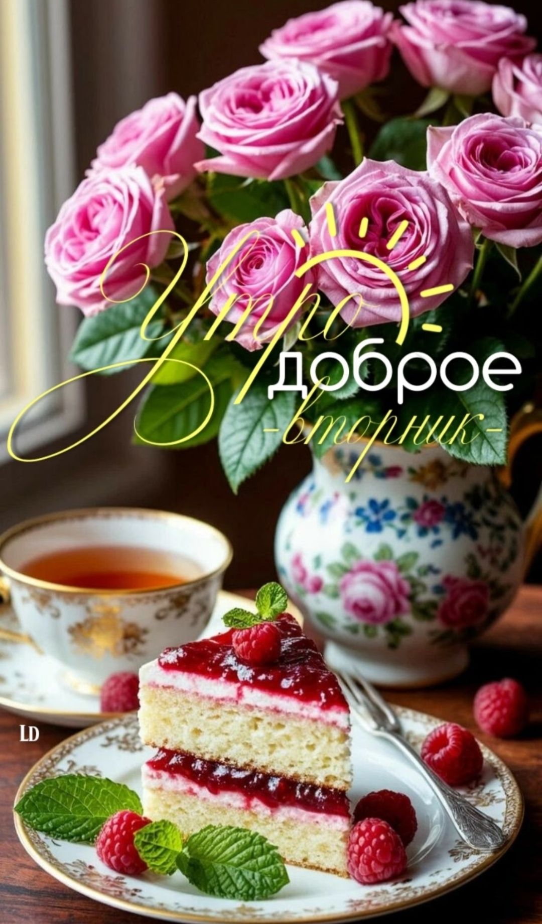 Утро - доброе вторник.