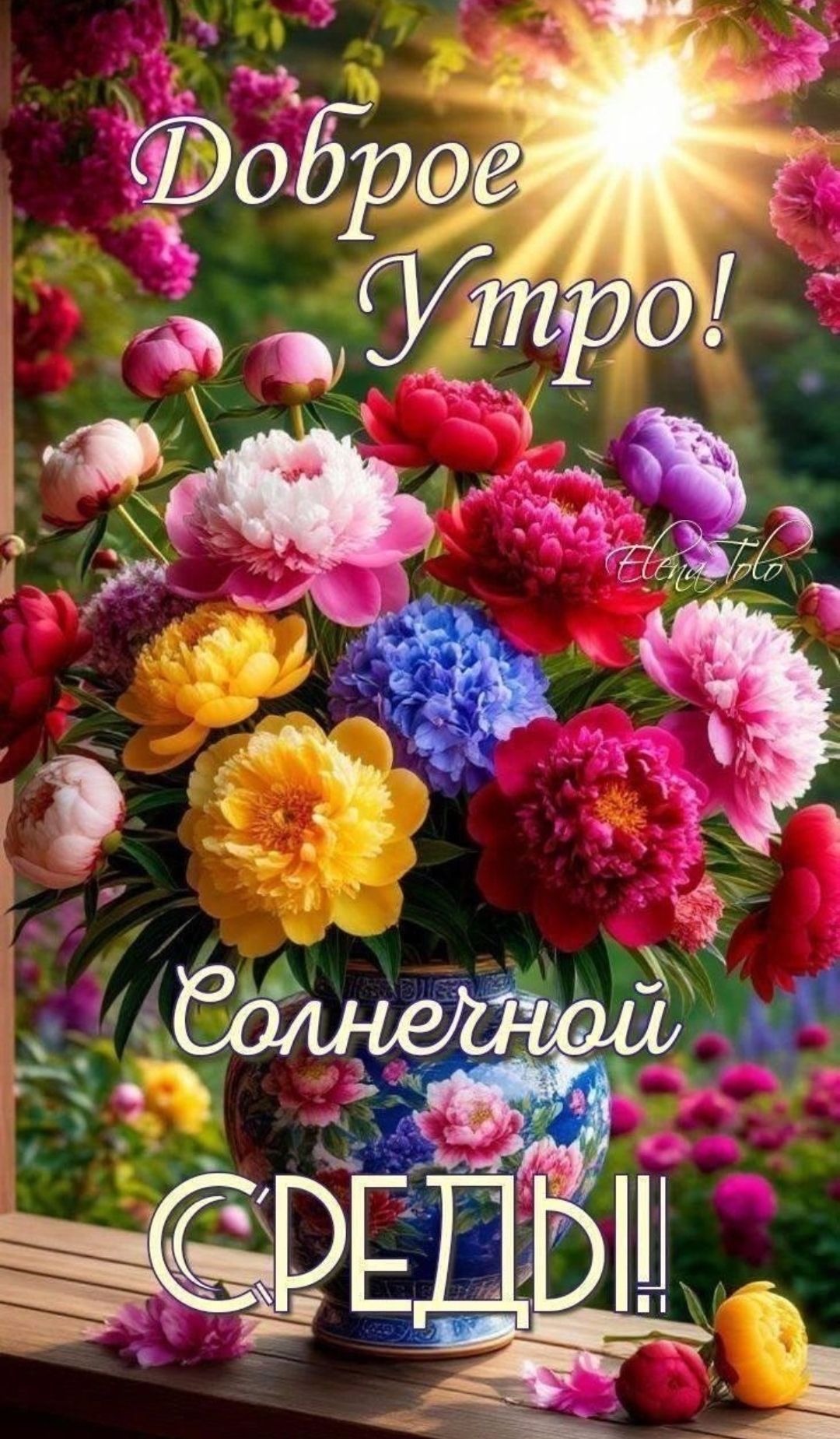 Доброе Утро! Солнечной СРЕДЫ!!