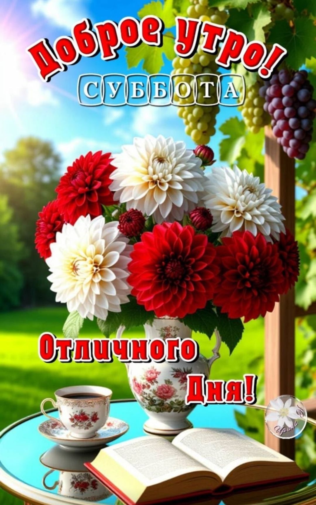 Доброе утро! СУББОТА.
Отличного Дня!