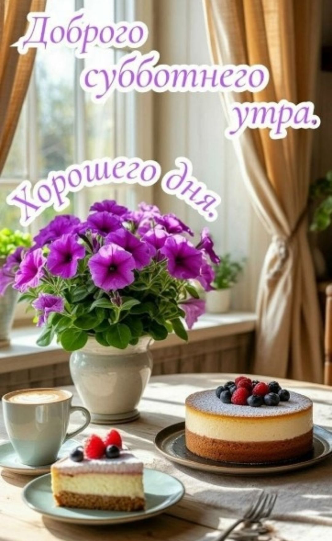 Доброего субботнего утра. Хорошего дня.