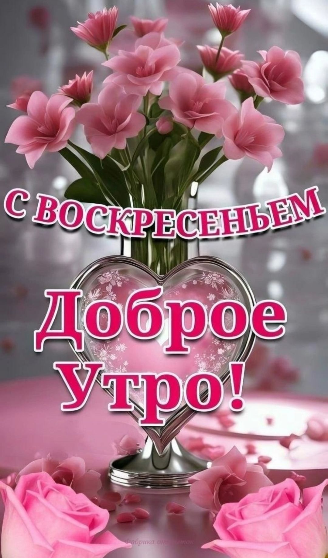 С ВОСКРЕСЕНЬЕМ Доброе Утро!