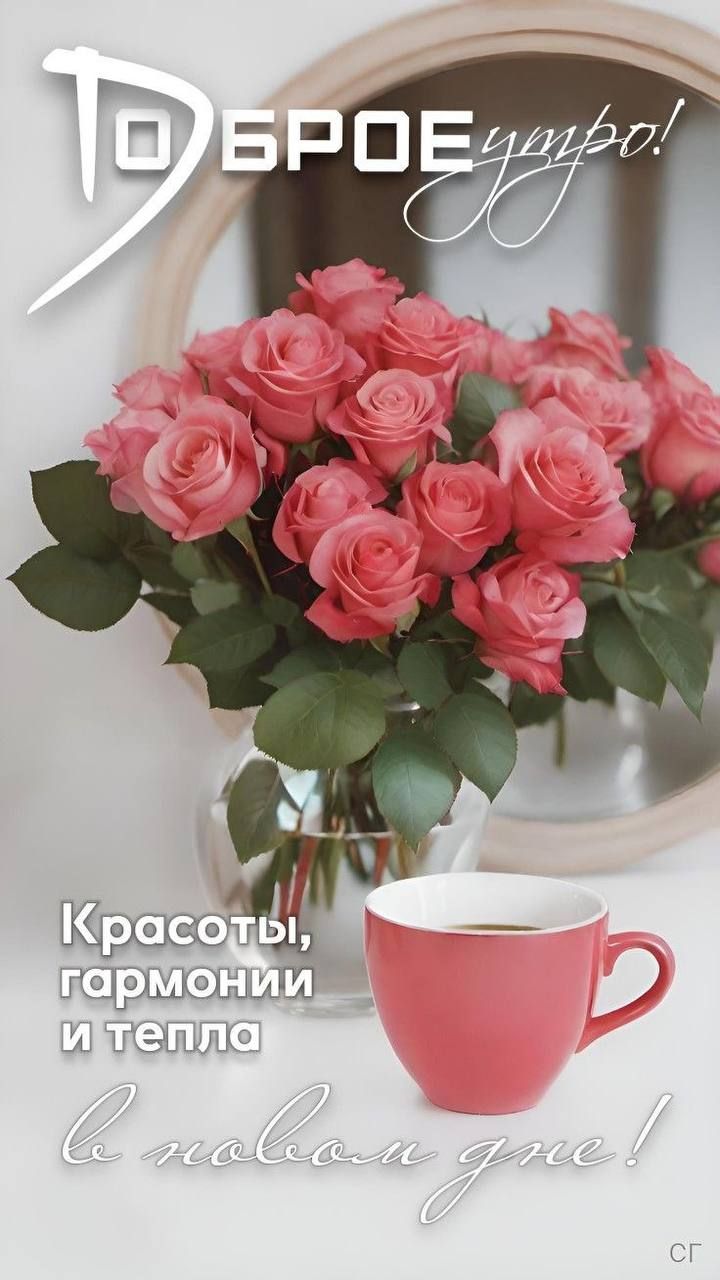 Доброе утро! Красоты, гармонии и тепла в новом дне!