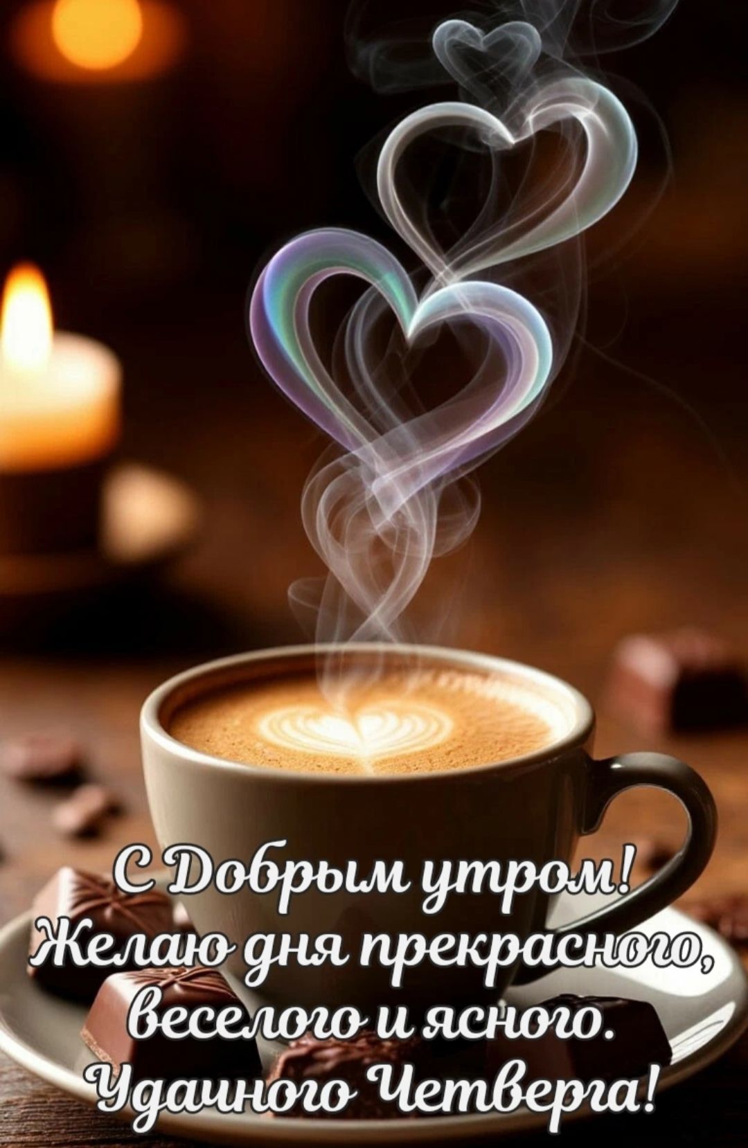 С Добрым утром! Желаю дня прекрасного, веселого и ясного. Удачного Четверга!