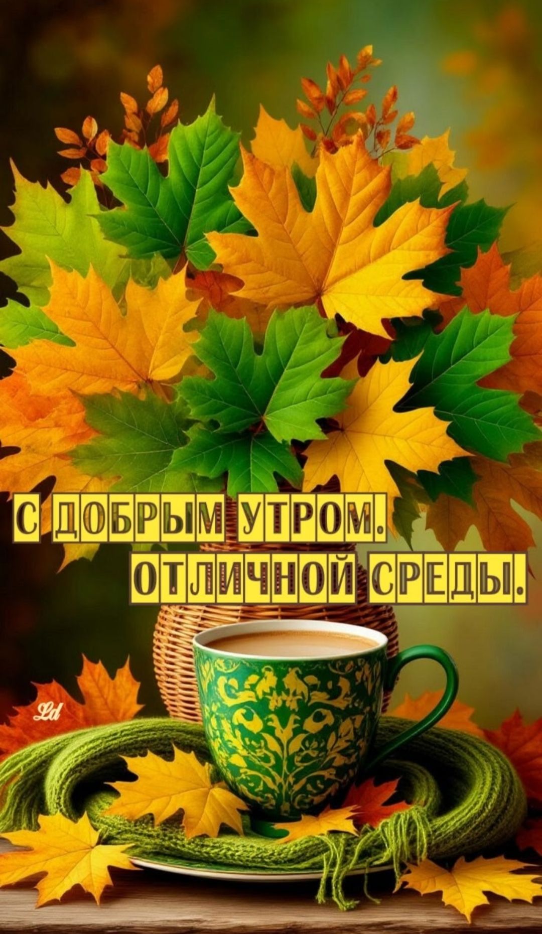 С ДОБРЫМ УТРОМ. ОТЛИЧНОЙ СРЕДЫ!