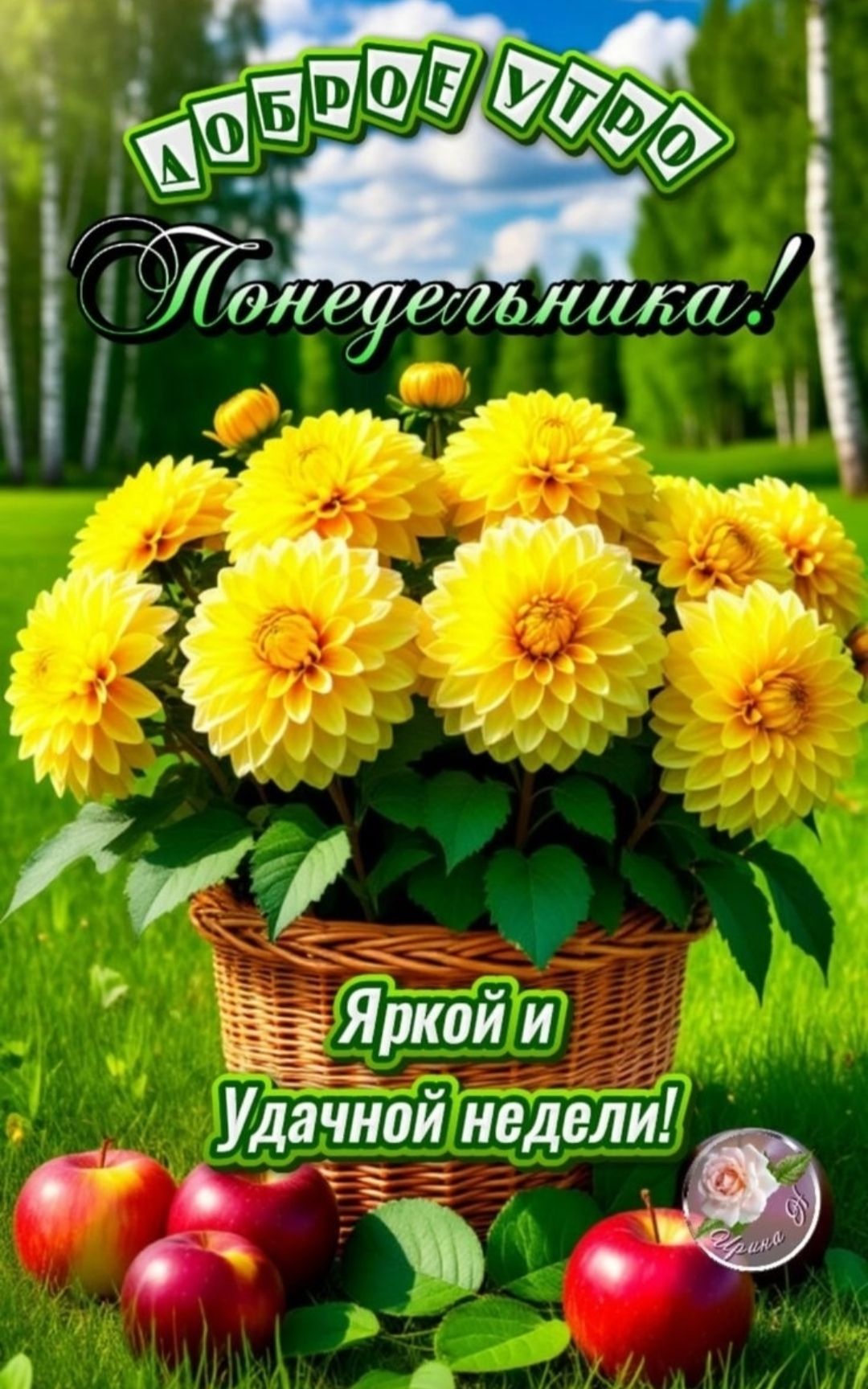 Доброе утро
Понедельника!
Яркой и
Удачной недели!