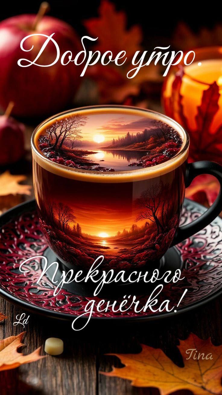 Доброе утро. Прекрасного денёчка!