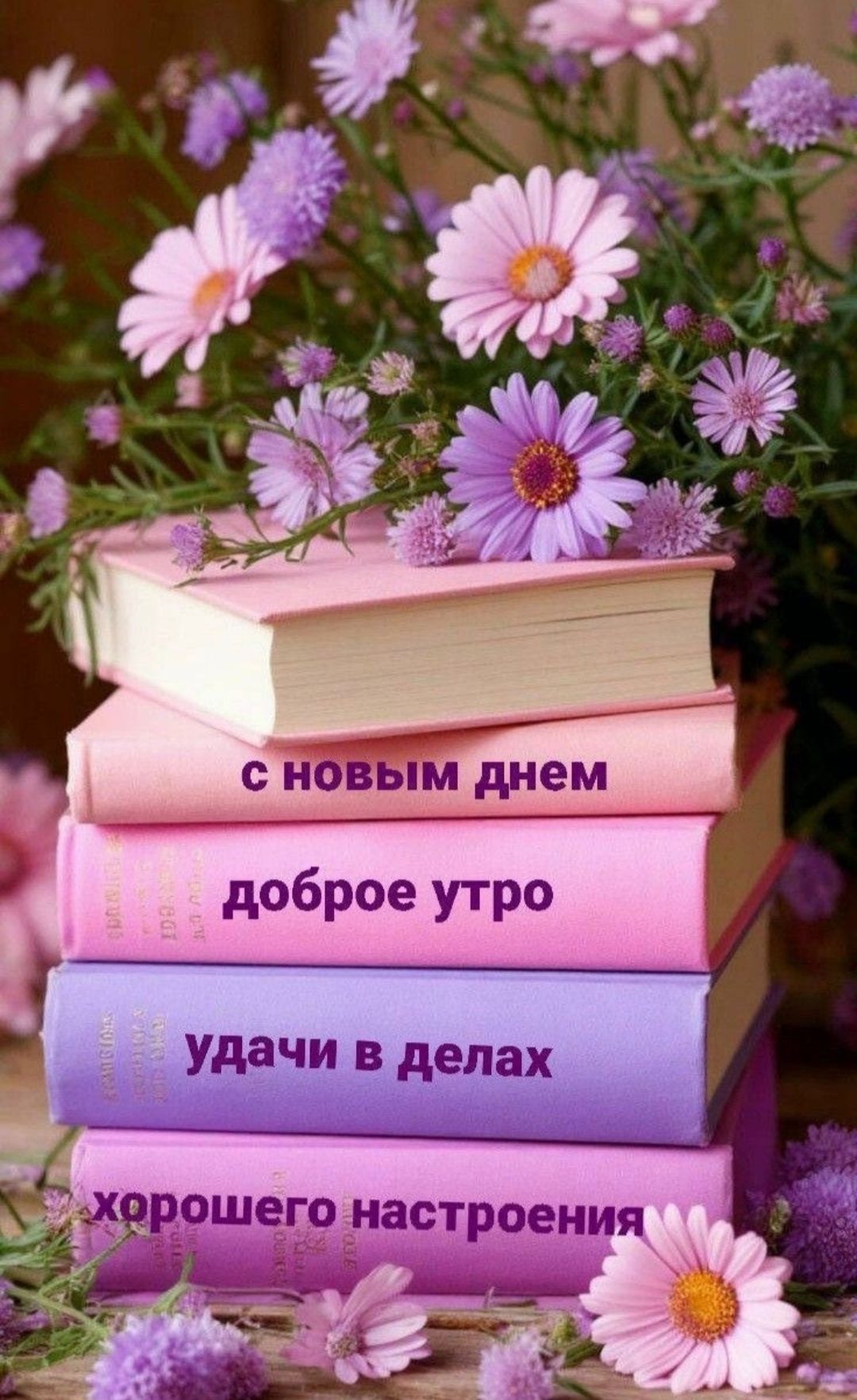 с новым днем
доброе утро
удачи в делах
хорошего настроения