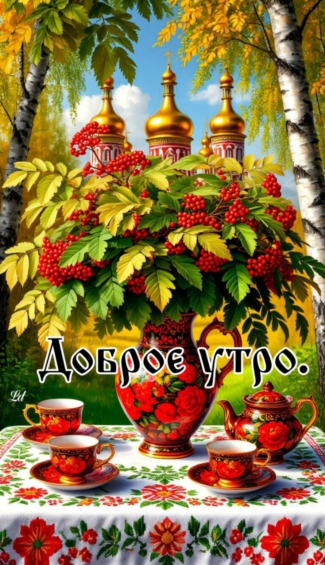 Доброе утро.