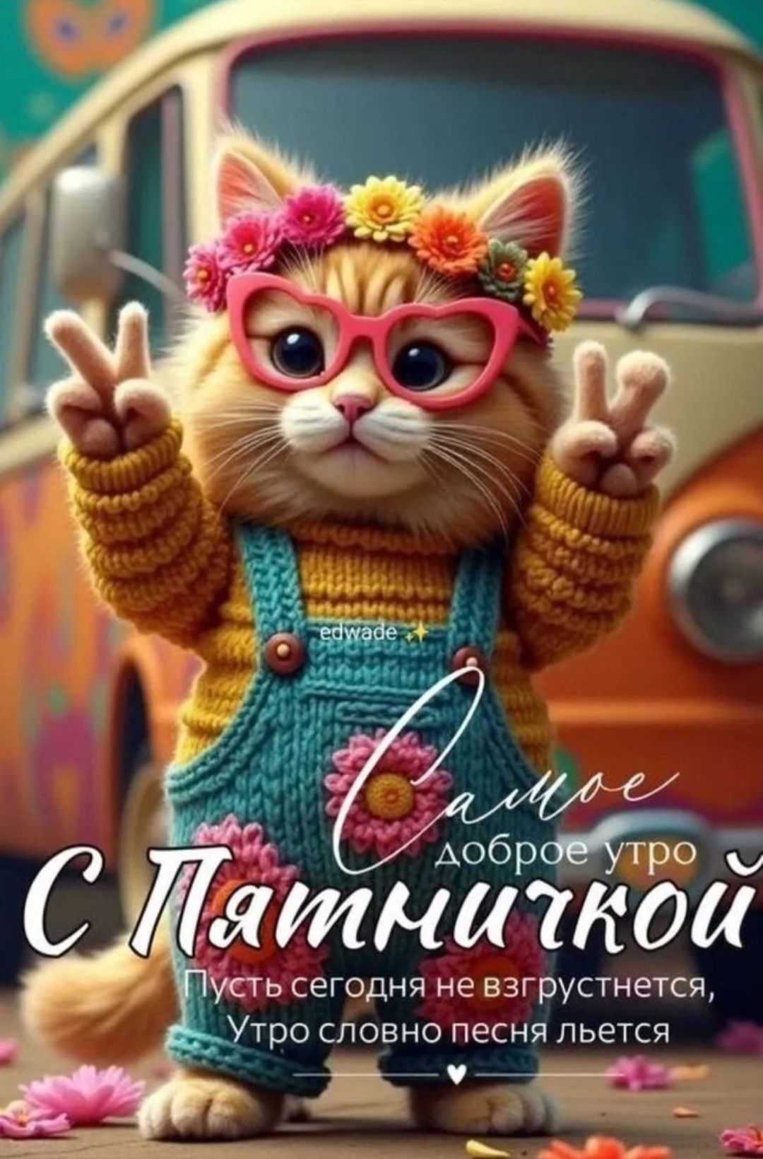 Самое доброе утро С Пятничкой
Пусть сегодня не взгрустнется, Утро словно песня летится