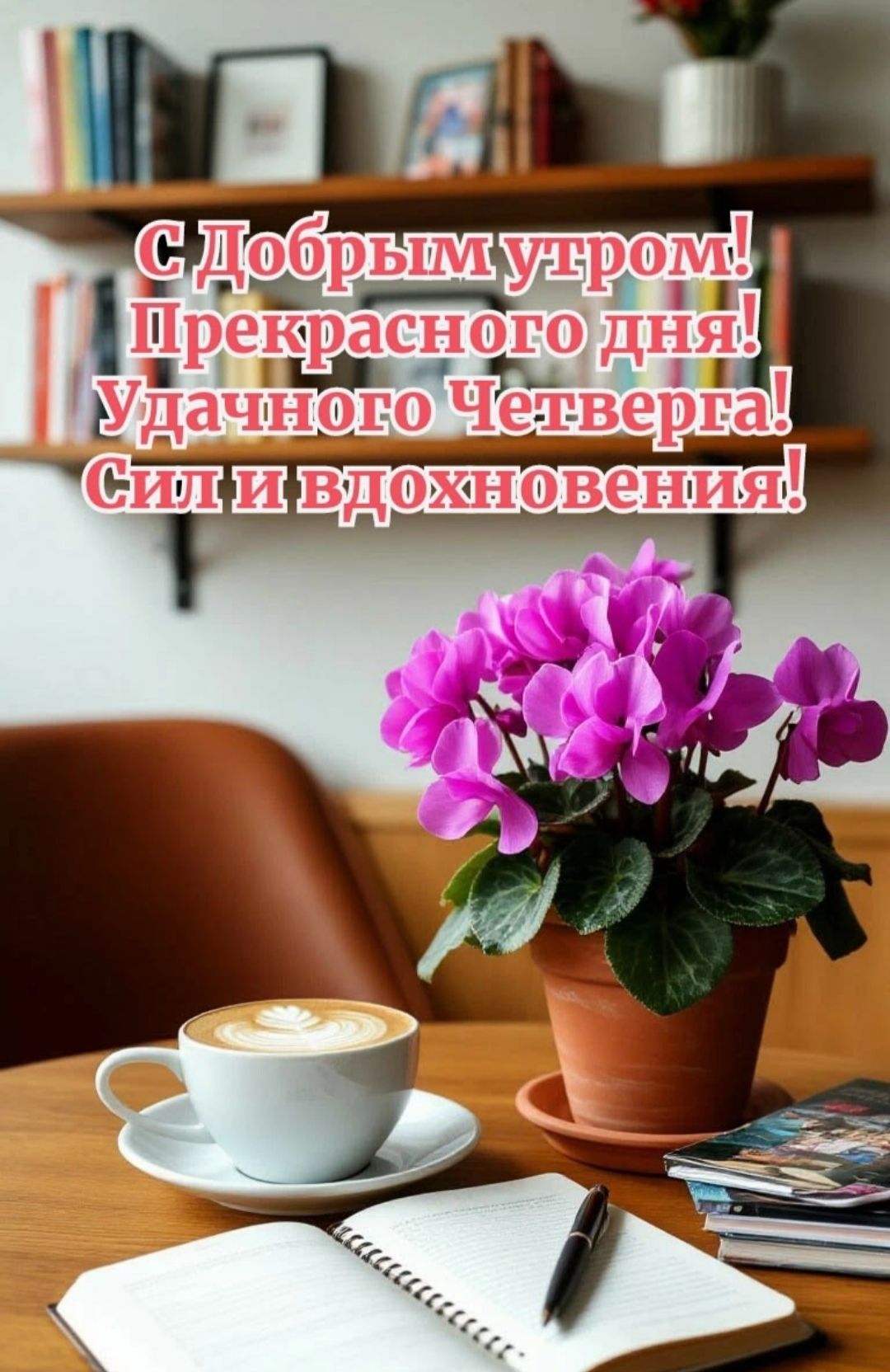 С Добрым утром! Прекрасного дня! Удачного Четверга! Сил и вдохновения!