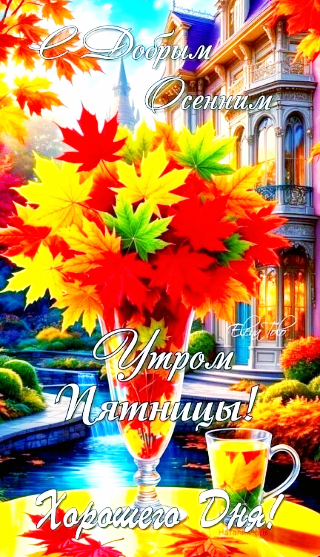 Добрым Осенним Утром Пятницы! Хорошего Дня!