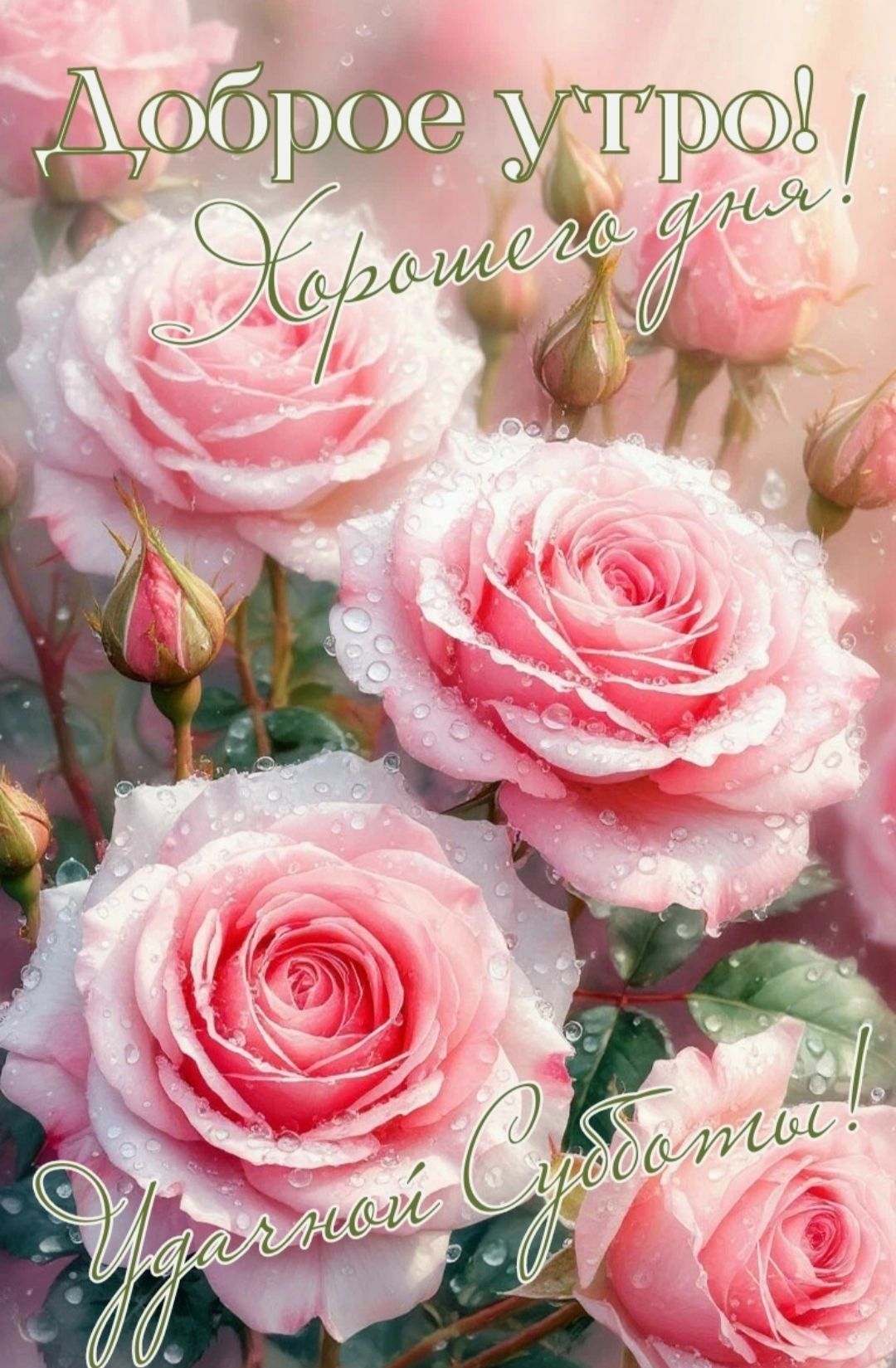 Доброе утро! Хорошего дня! Удачной субботы!