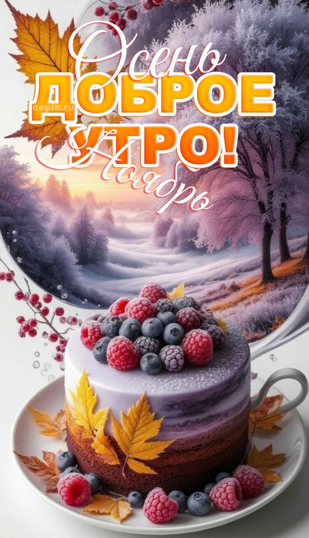 Осень доброе утро!