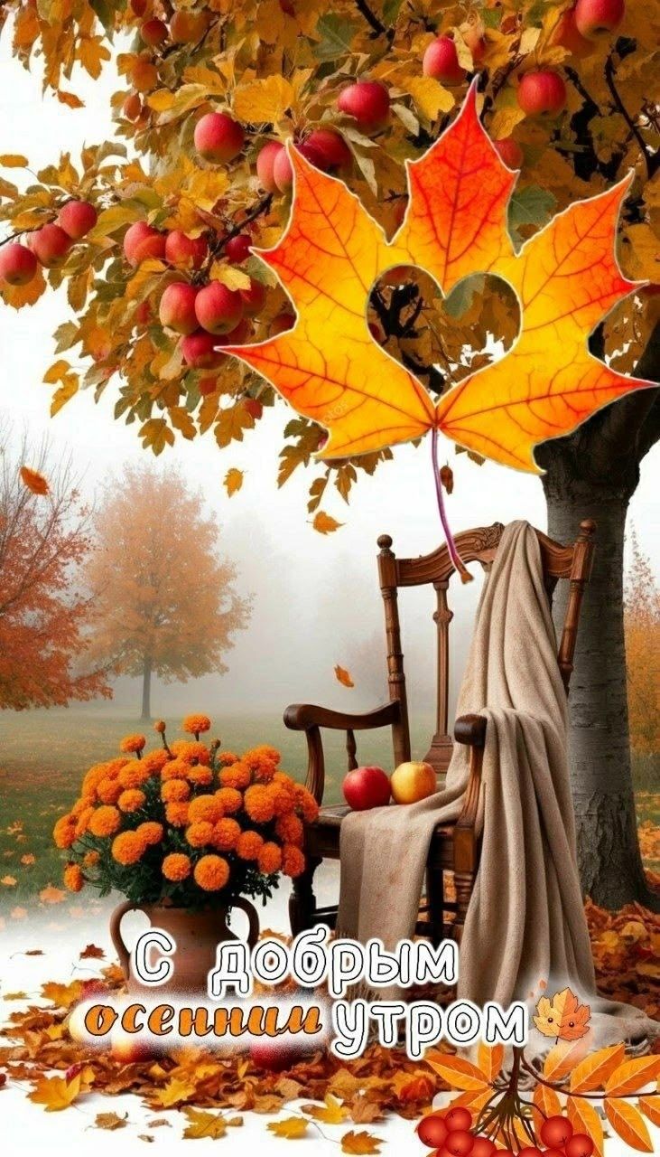 С добрым осенним утром