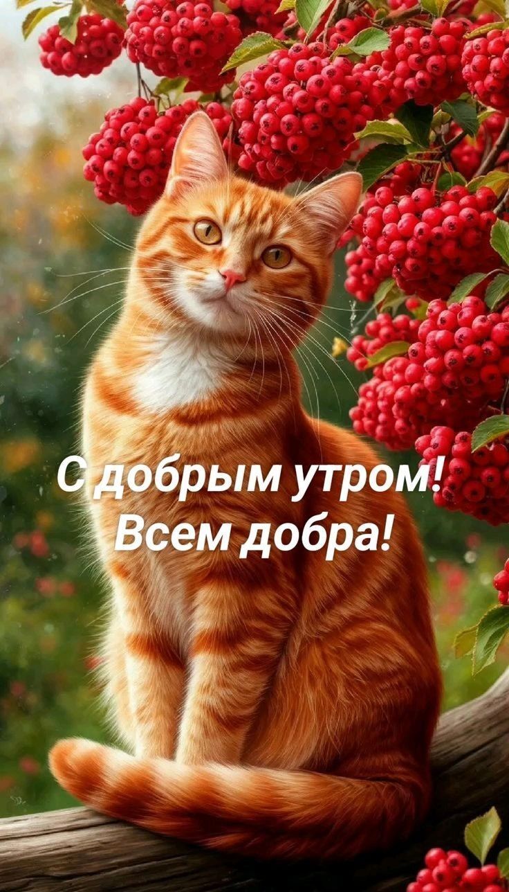 С добрым утром! Всем добра!