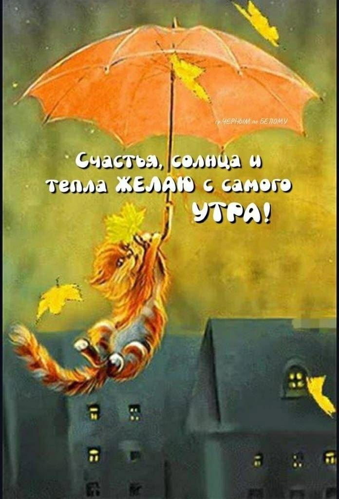 Счастья, солнца и тепла ЖЕЛАЮ с самого УТРА!