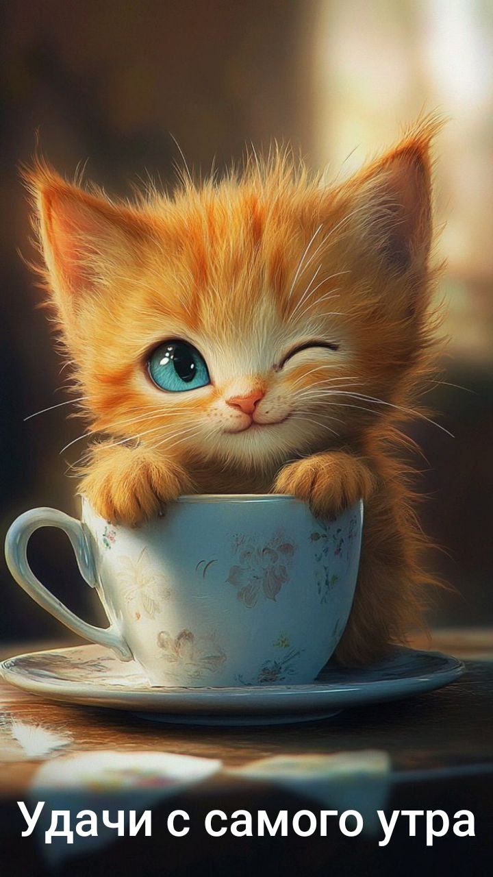 Удачи с самого утра