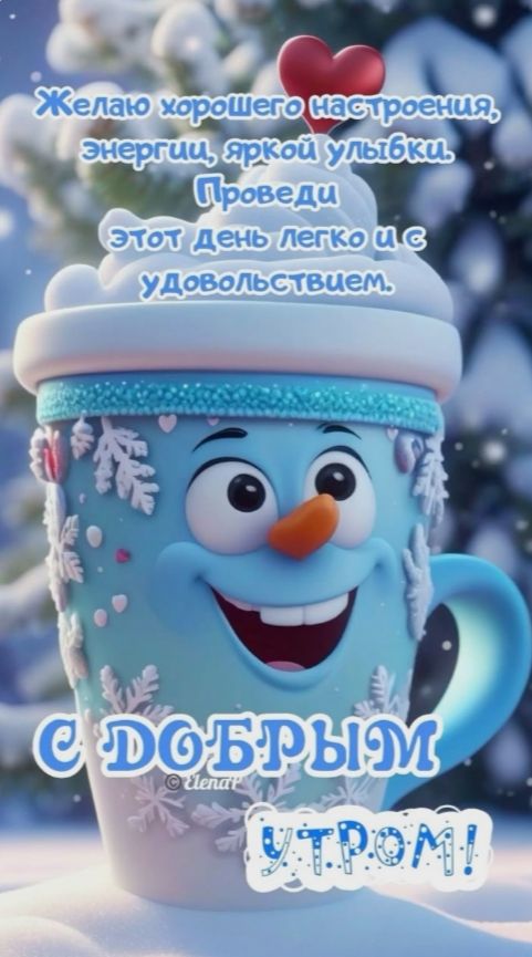Желаю хорошего настроения, энергии, яркой улыбки. Проведи этот день легко и с удовольствием. С добрым утром!