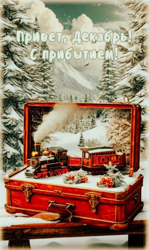 Привет, Декабрь! С прибытием!
