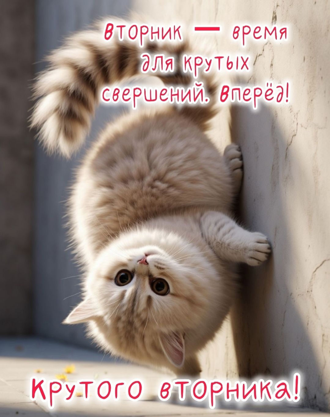 ВТОРНИК — время для крутых свершений. Вперед! КРУТОГО ВТОРНИКА!