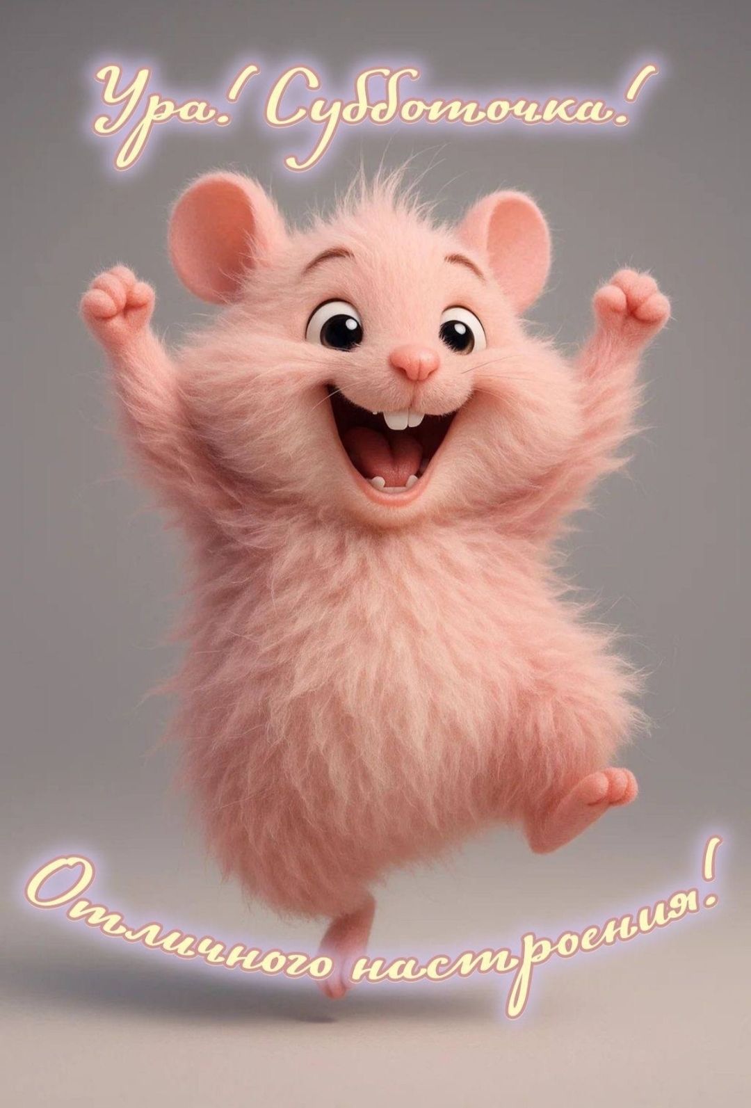 Ура! Субботочка! Отличного настроения!