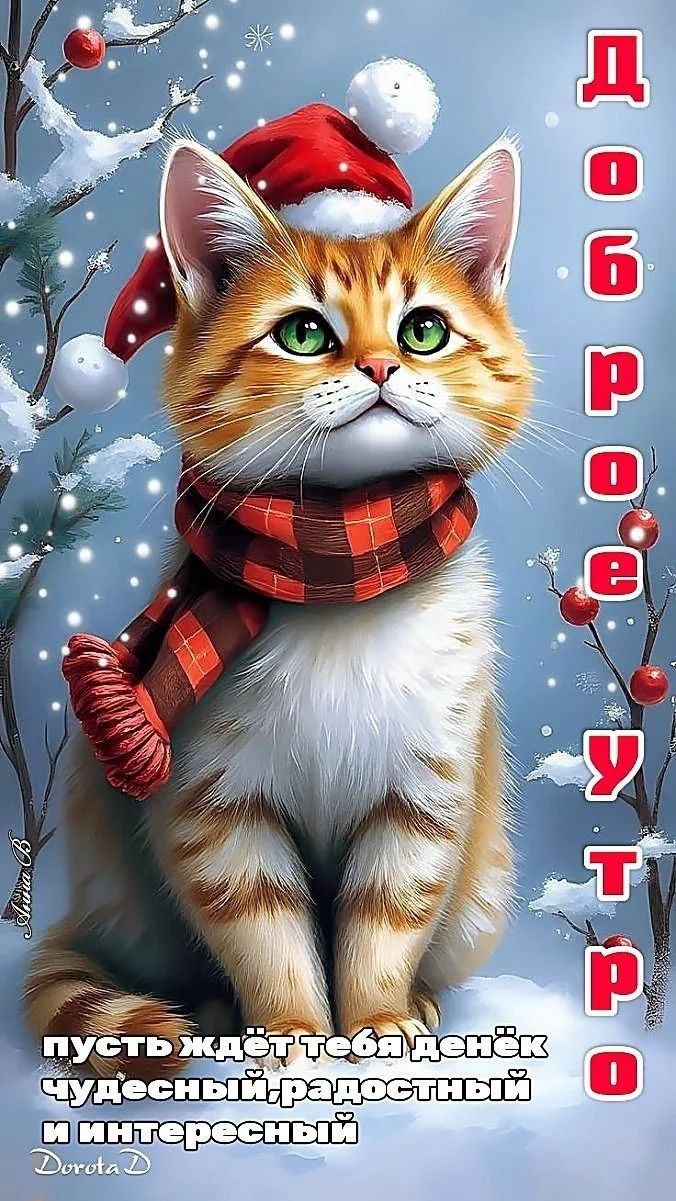 Доброе утро
пусть ждёт тебя день чудесный, радостный и интересный