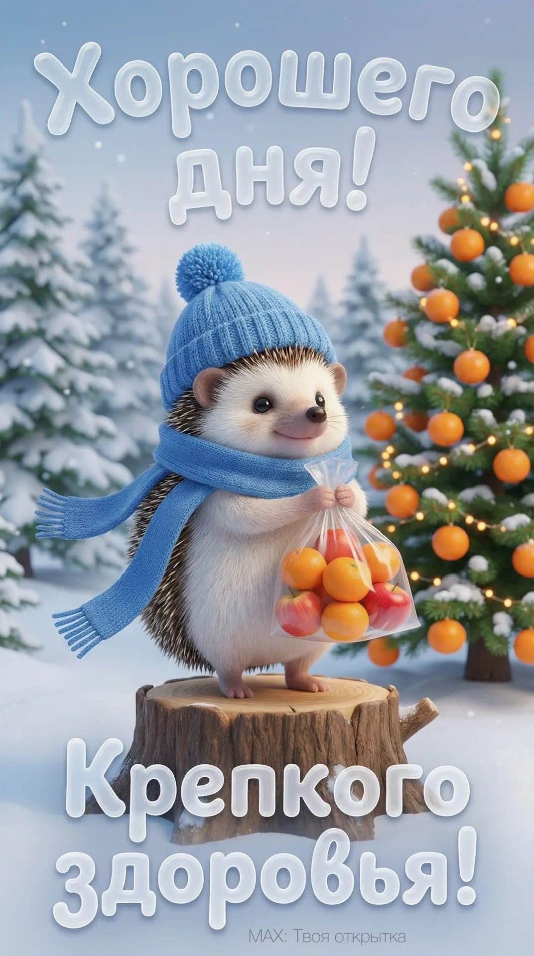 Хорошего дня! Крепкого здоровья!