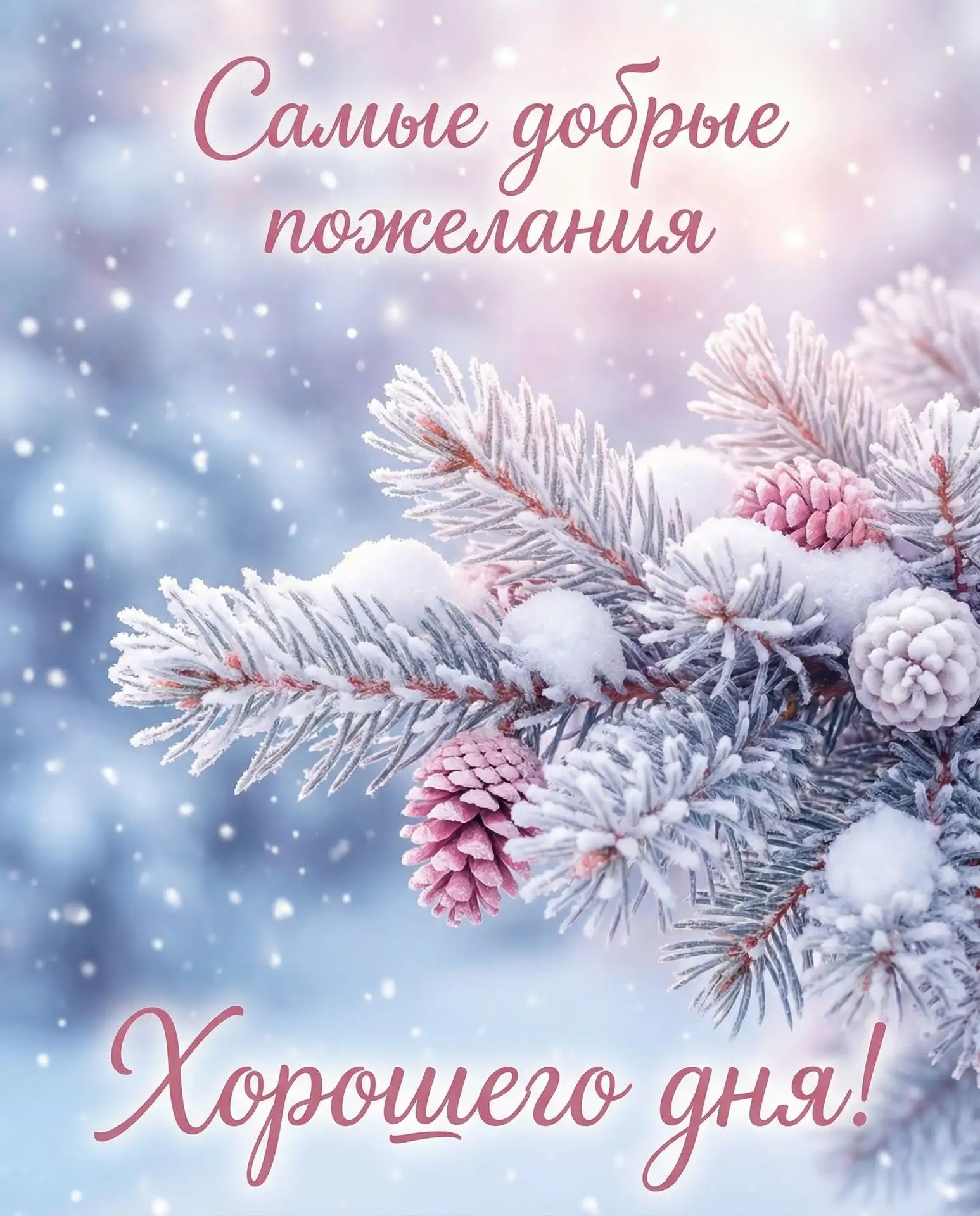 Самые добрые пожелания\nХорошего дня!