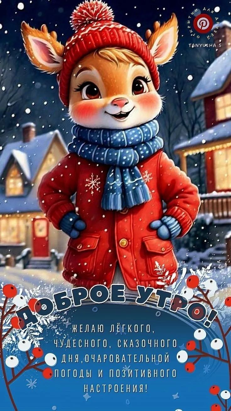 Доброе утро! Желаю лёгкого, чудесного, сказочного дня, очаровательной погоды и позитивного настроения!