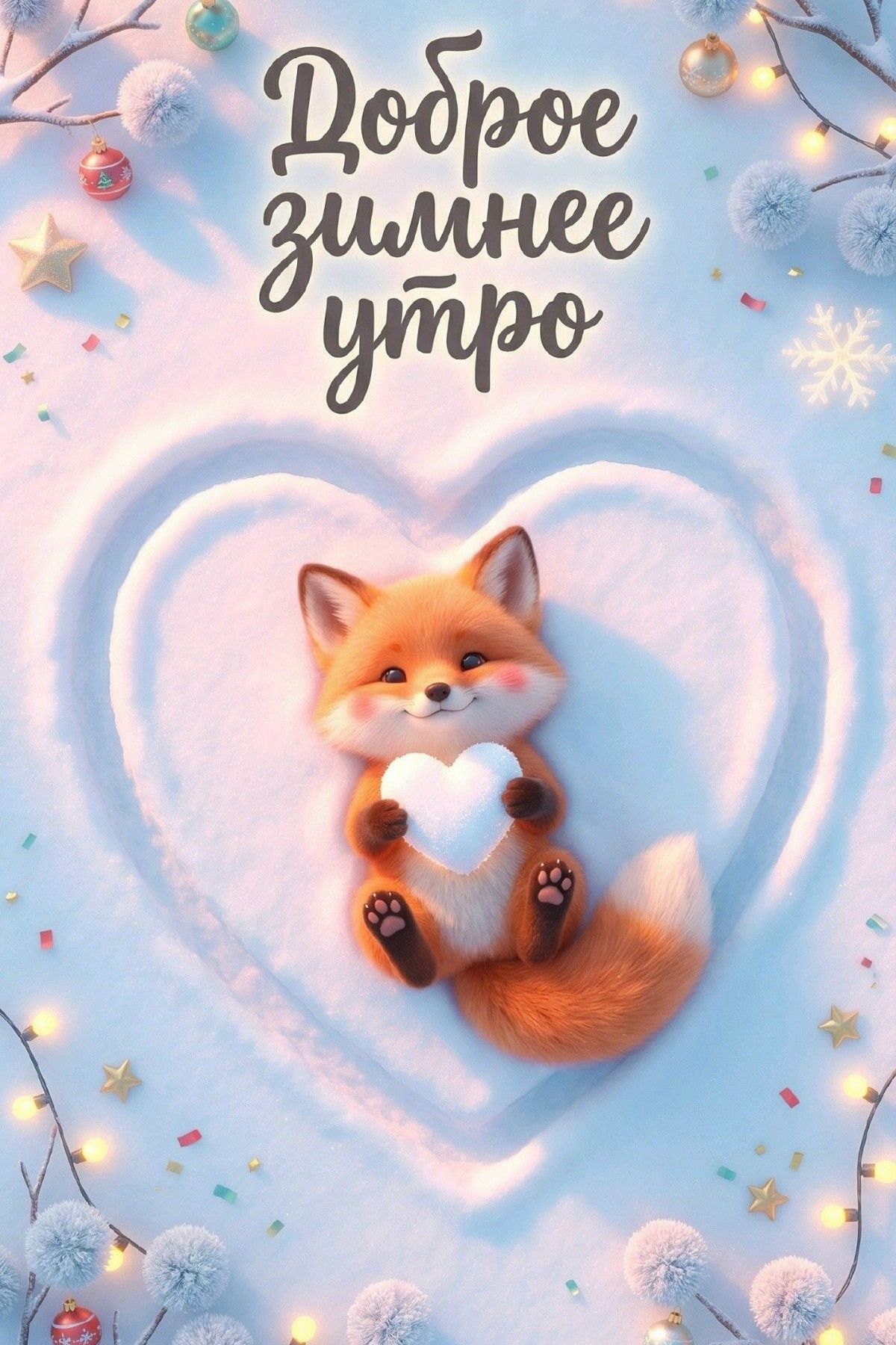 Доброе зимнее утро