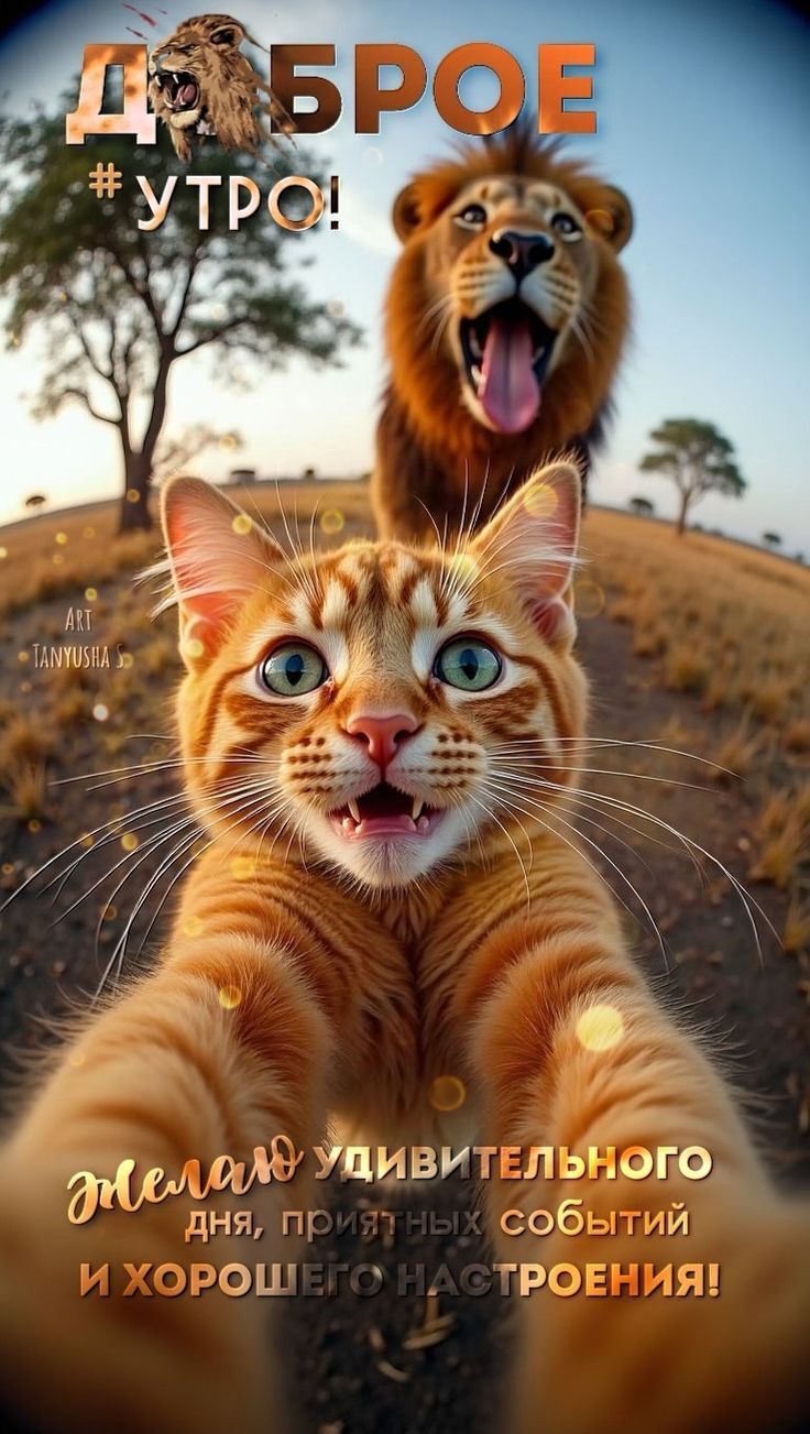 ДОБРОЕ #УТРО! Желаю удивительного дня, приятных событий и хорошего настроения!