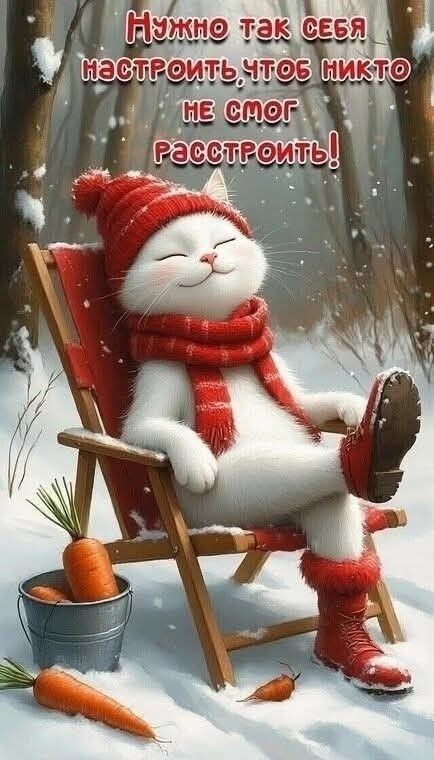 Нужно так себя настроить, чтобы никто не смог расстроить!