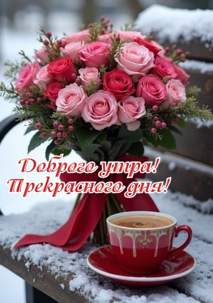 Доброе утро! Прекрасного дня!