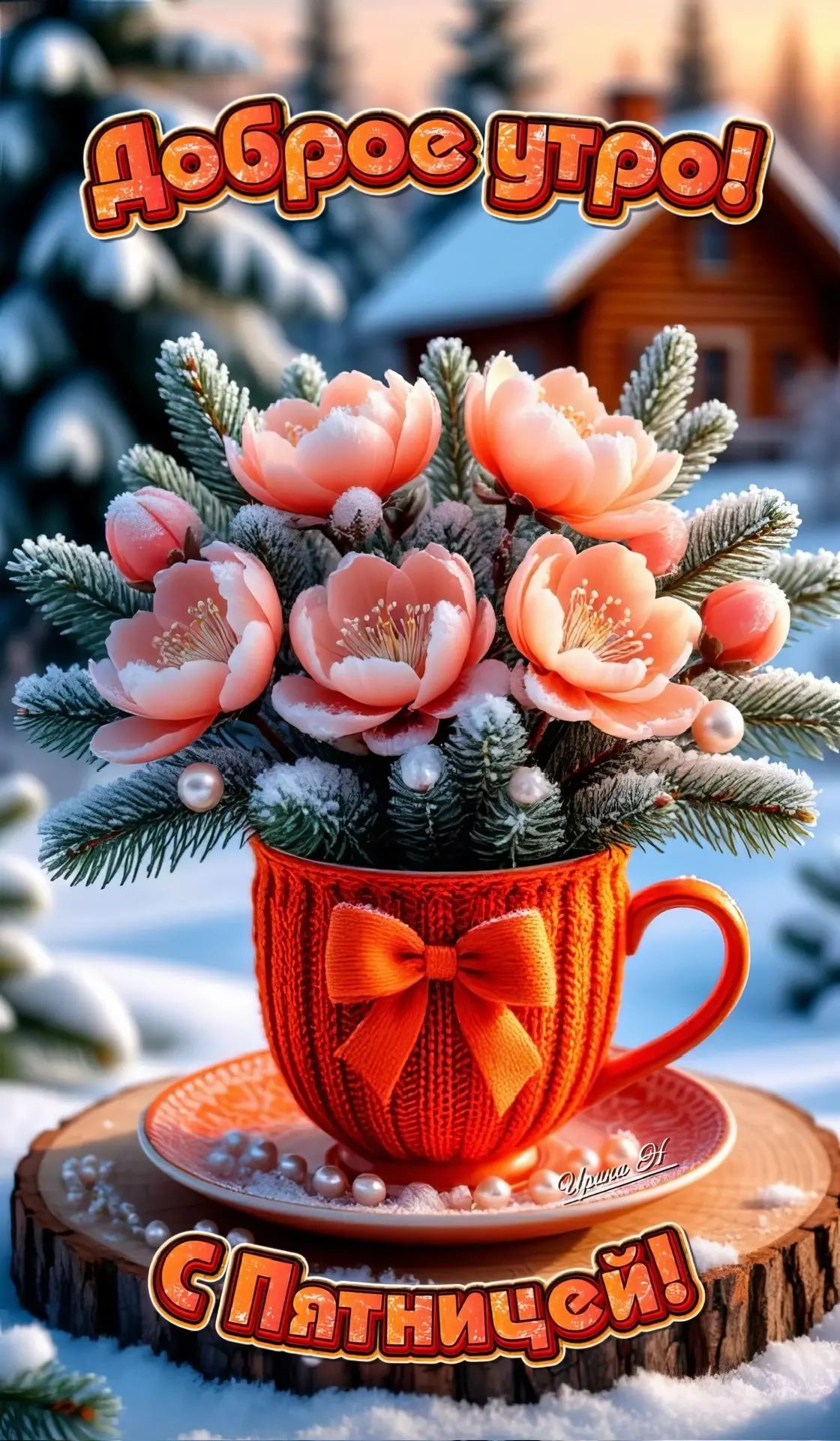 Доброе утро! С пятницей!