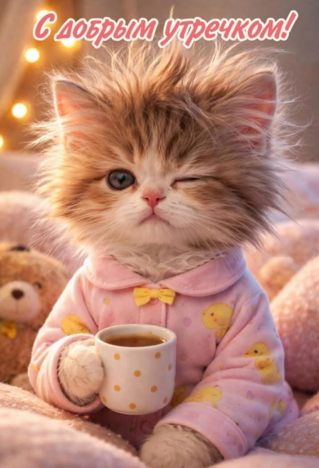 С добрым утречком!