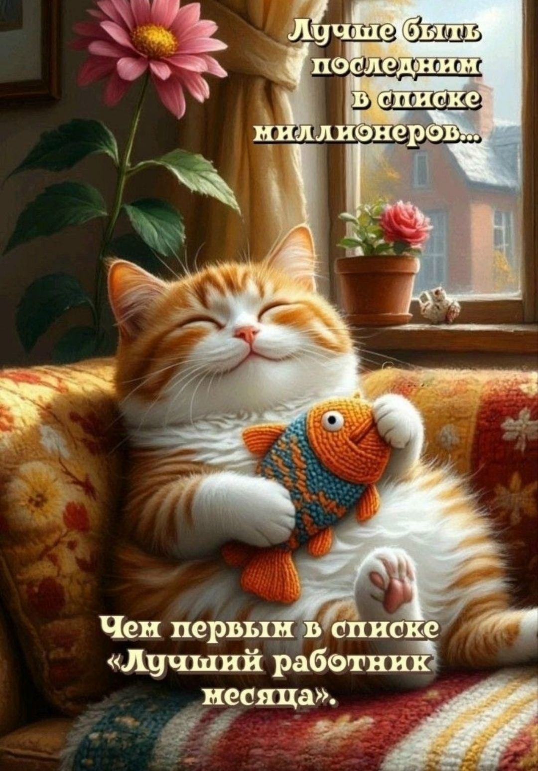 Лучше быть последним в списке миллионеров... Чем первым в списке «Лучший работник месяца».