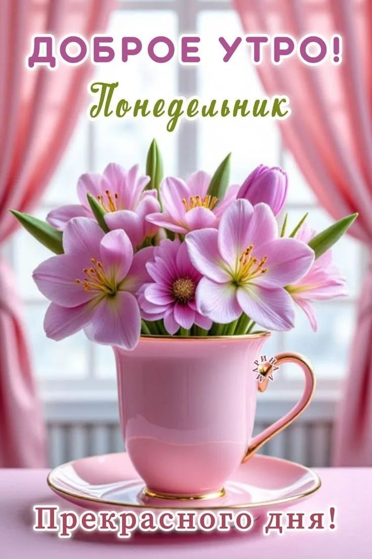 ДОБРОЕ УТРО! Понедельник Прекрасного дня!
