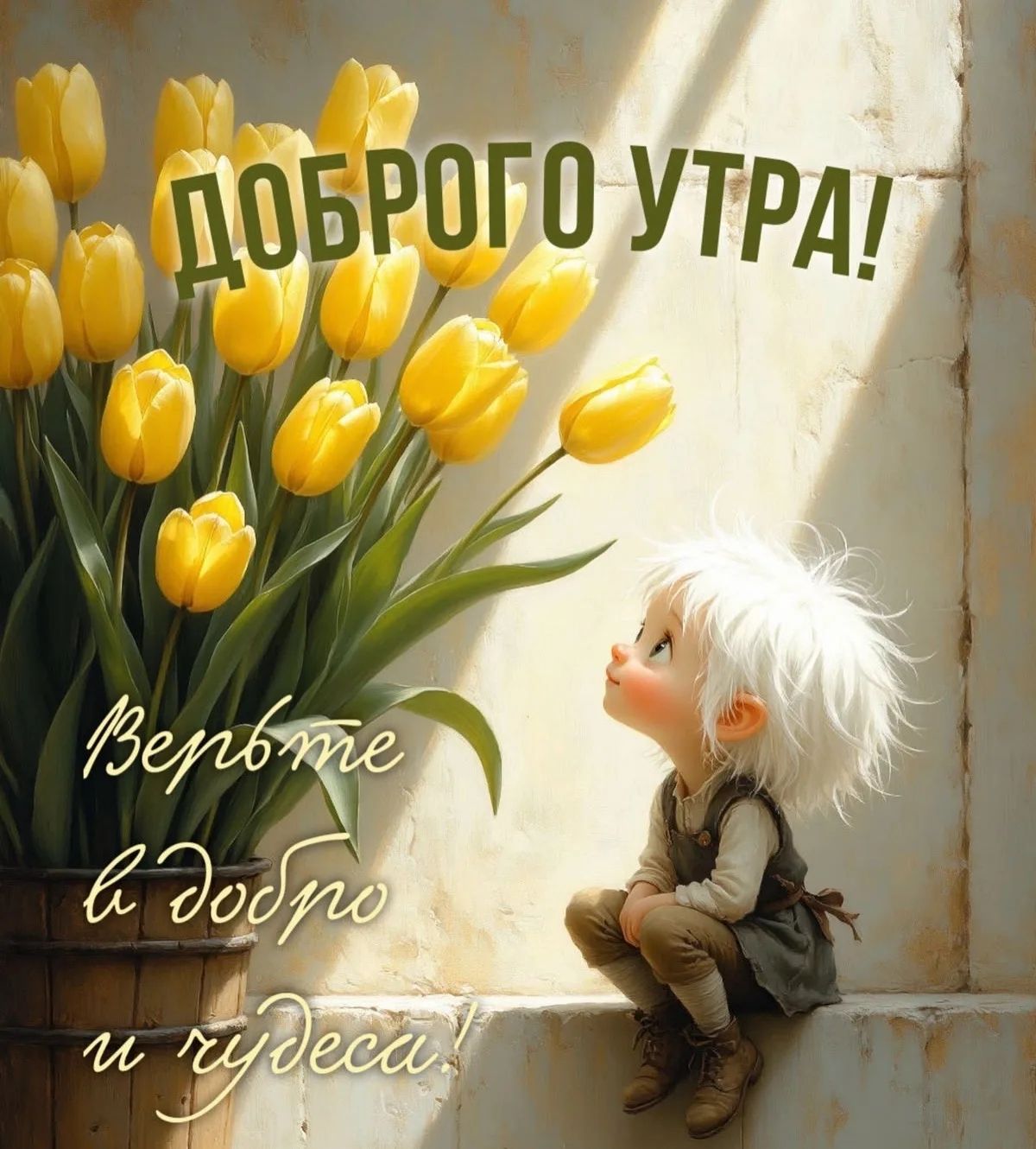 ДОБРОГО УТРА! Верьте в добро и чудеса!