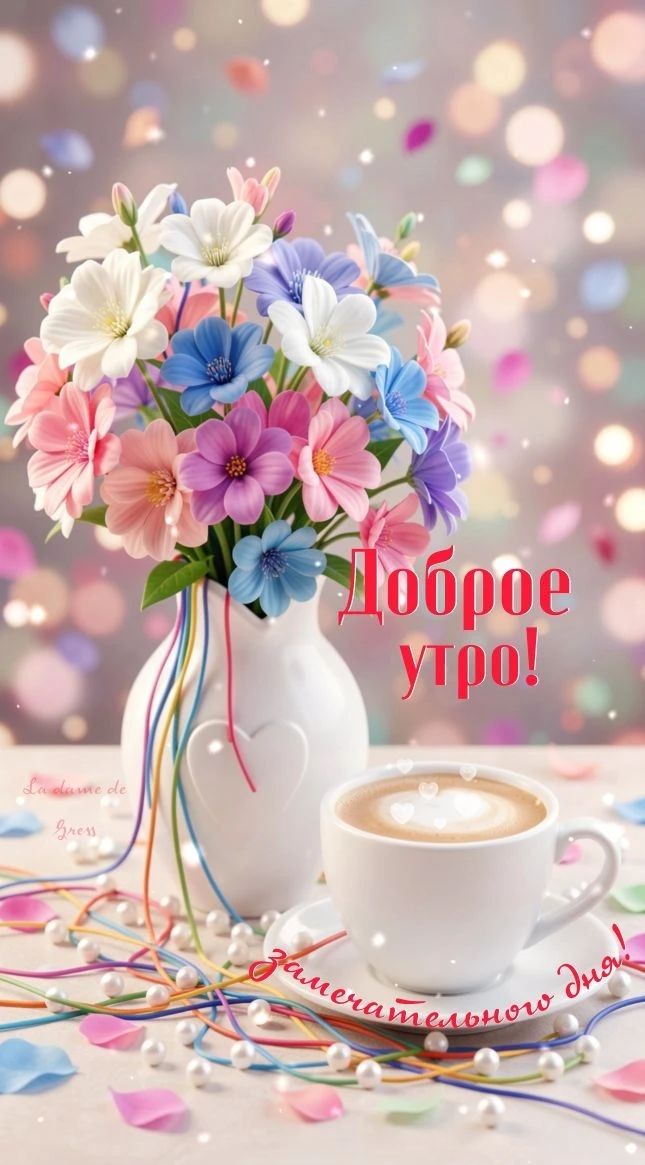 Доброе утро! Замечательного дня!