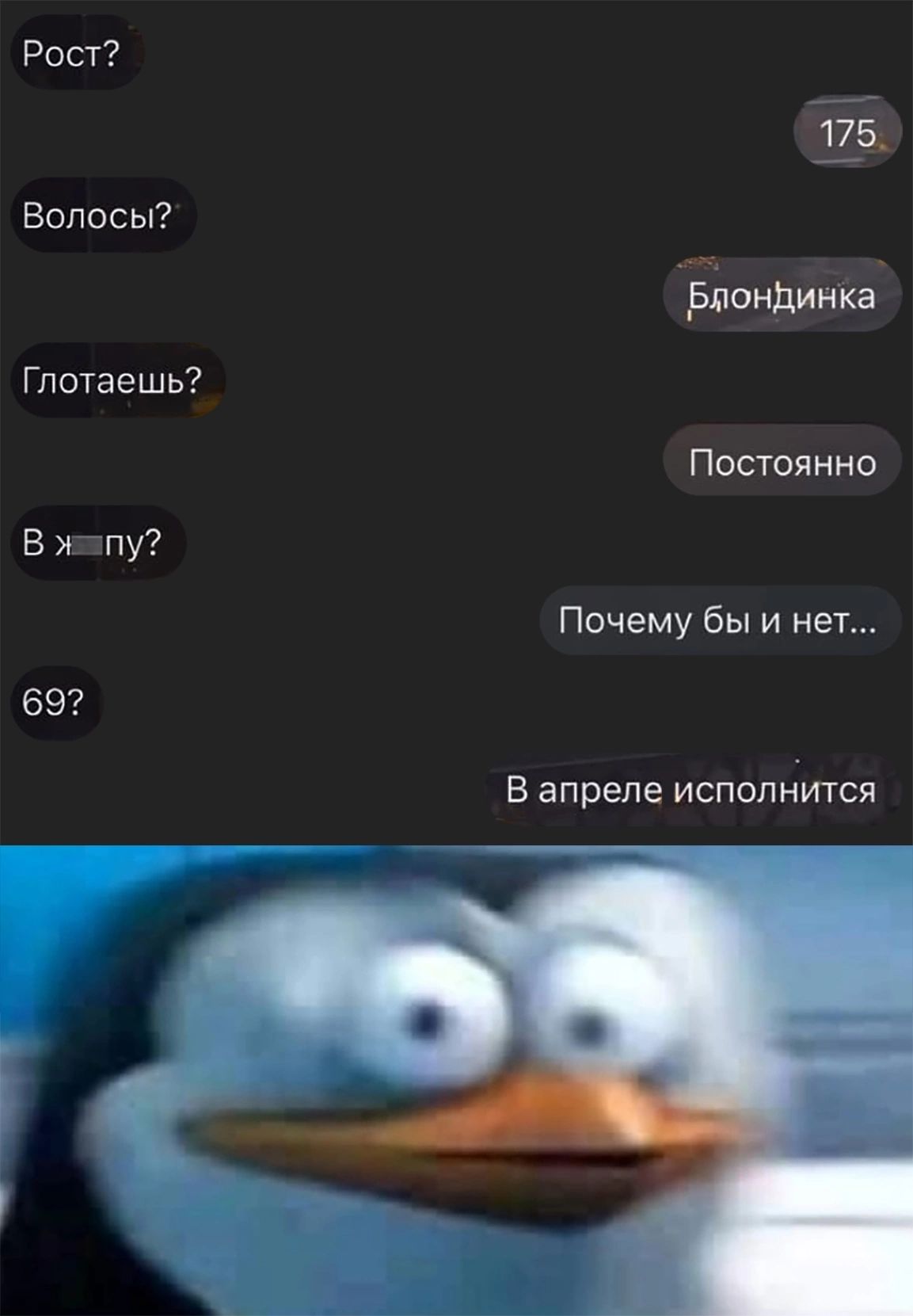 РОСТ 17 Волосы Блондиика Гпстаешь Постоянна В и пу Почему бы и нет 69 В апреле исполнится