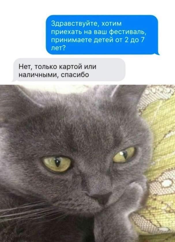 Здравствуйте хотим приехать на ваш Фестиваль принимаете детей от 2 до 7 нет Нет только картой или НЭПИЧМЫМИ СПЗСИБО