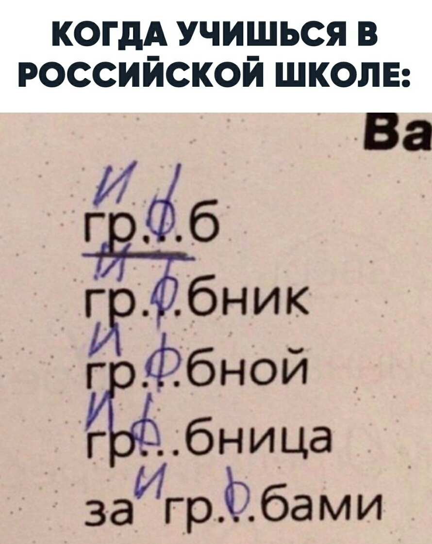 когдА учишься в Российской школв Ва гИаіб Г6ник г фбной г дбница _ заигрідбами