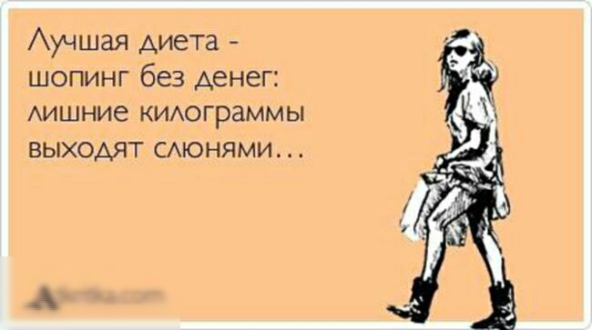 Младшая диета шопинг без денег АИ ШНИЁ КИгОГРЁЗМУМЫ ВЫТ смнонямш