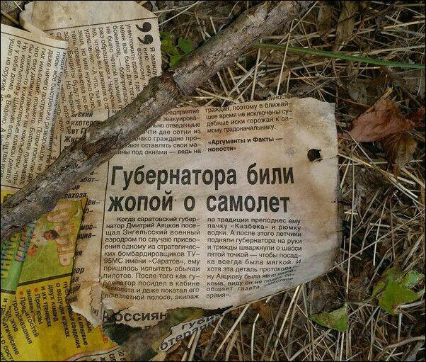 Губеіон тора били жопой о самолет