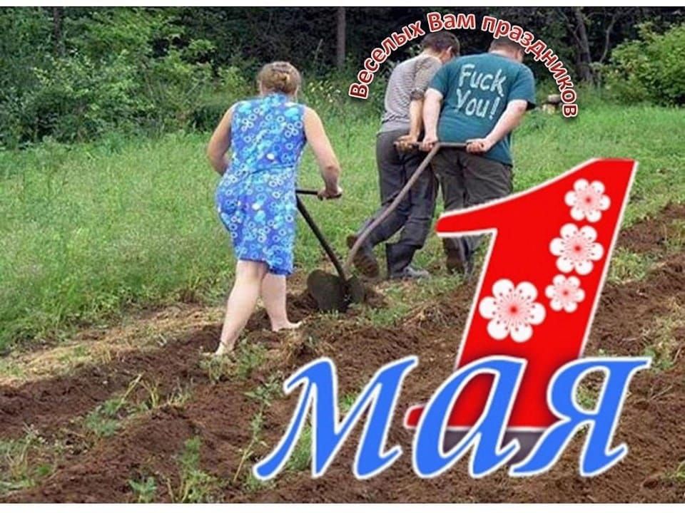 Весёлых Вам праздников
1 MAЯ