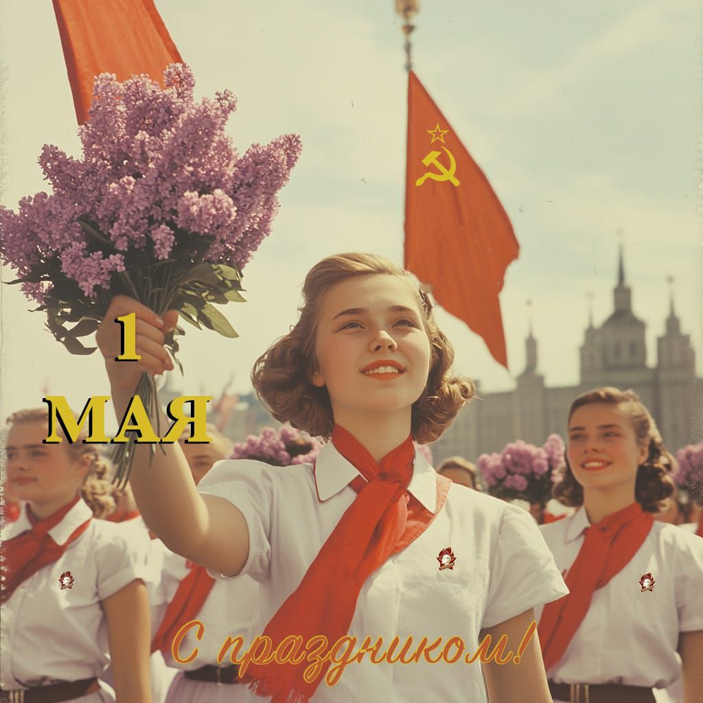 1 МАЯ
С праздником!