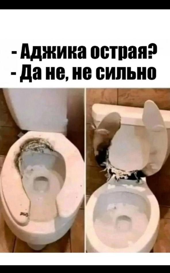 - Аджика острая? - Да не, не сильно