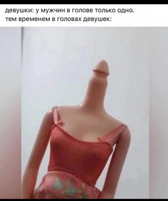девушки: у мужчин в голове только одно. тем временем в головах девушек: