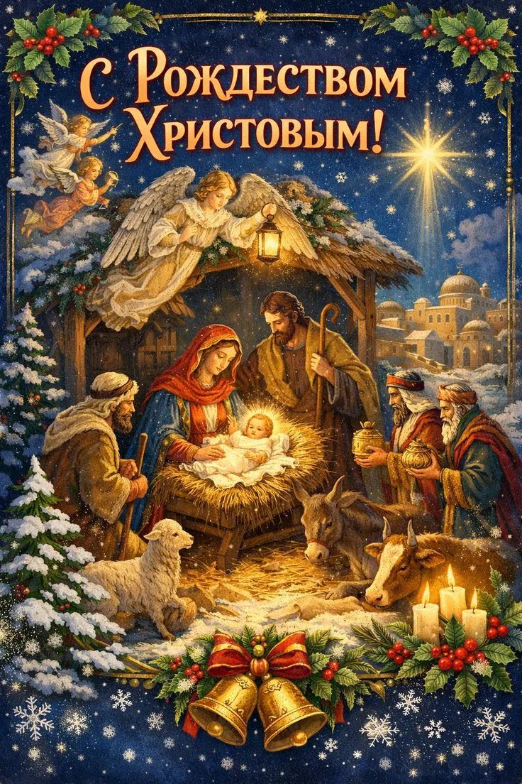 С Рождеством Христовым!