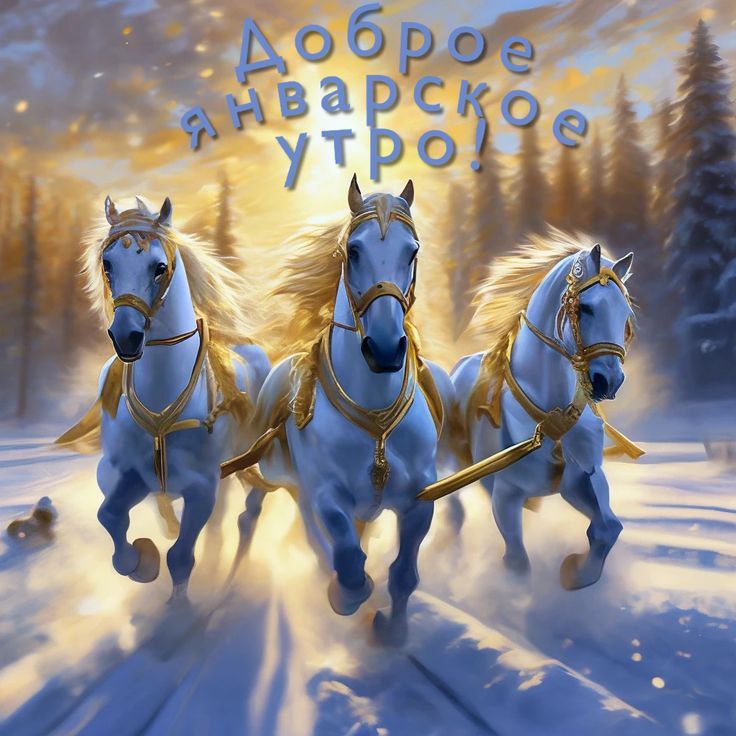 Доброе январское утро!